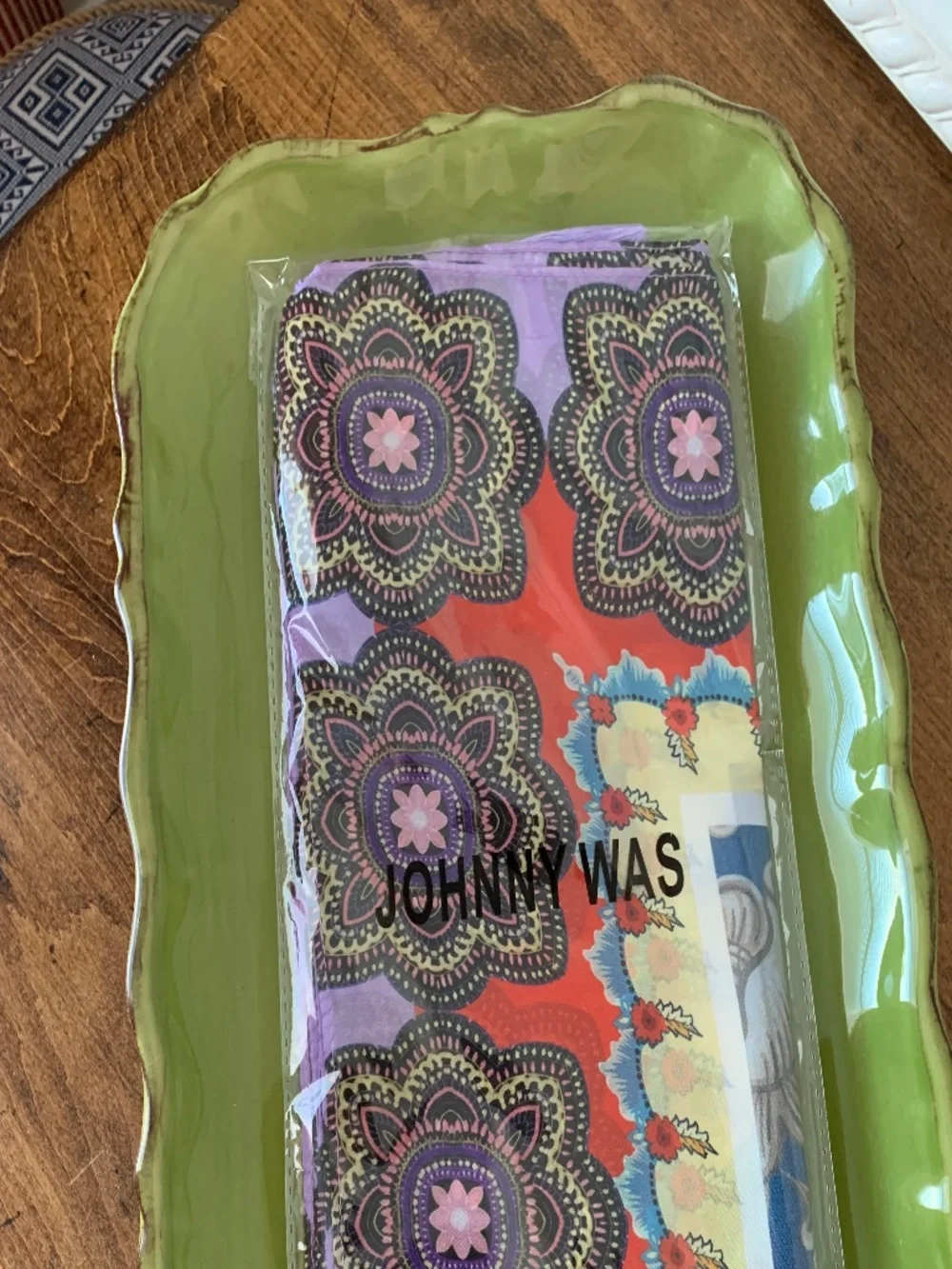 Johnny Was purples oranges